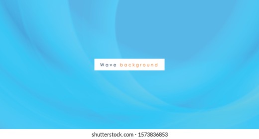 Abstract blue and white wave background Illustrations for templates