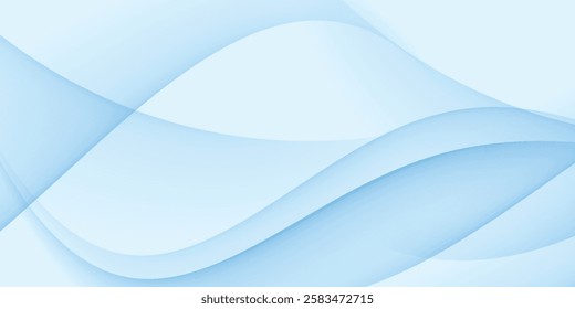 Abstract blue and white wave background Illustrations for templates. Modern background eps 10