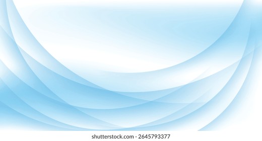 Abstract blue and white wave background Illustrations for templates 