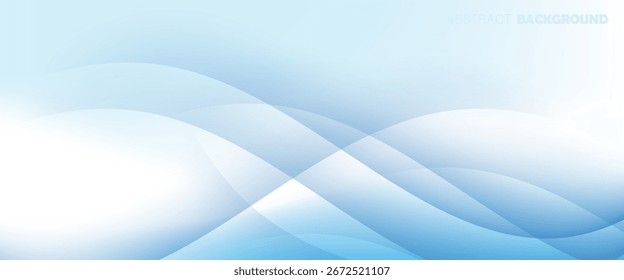 Abstract blue and white wave background Illustrations for templates - Partners. presentation in banners,website,