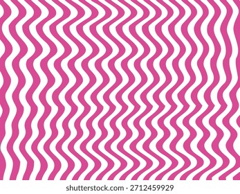 Abstract blue and white wavy line pattern background with flowing curved stripes and modern geometric optical design
