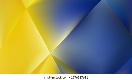 Abstract Blue and Yellow Background