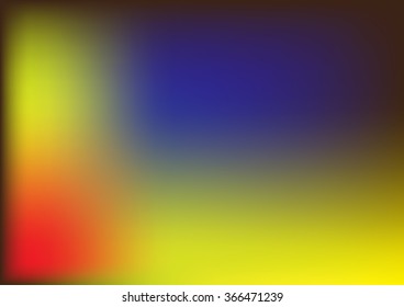 abstract blue yellow background with smooth gradient colors and multicolor texture design for brochure /  Easter / Christmas / web template
