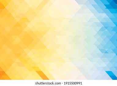 Abstract blue   yellow background vector for cover website design