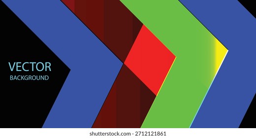 Abstract blue and yellow crossing rectangle shapes background. . Futuristic technology concept. white pattern  for banner, wallpaper, cover Vector illustration .