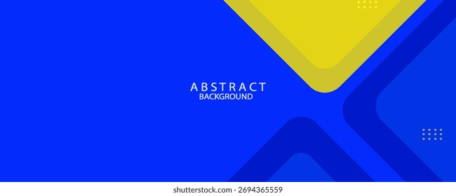 abstract blue yellow element design background vector design