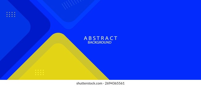 abstract blue yellow element design background vector design