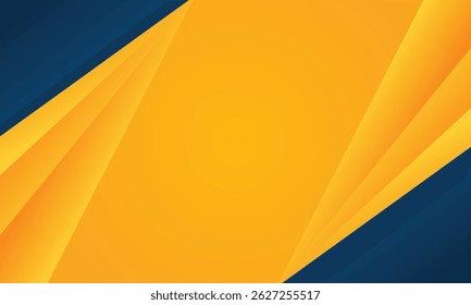 Abstract blue and yellow gradient background 
