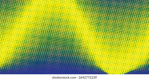 Abstract blue and yellow gradient background. Vector illustration. Beautifully wavy