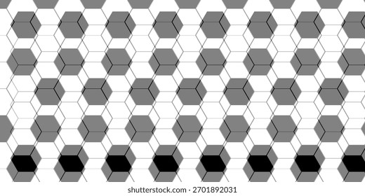 Abstract blue and yellow gradient lines on white background. Creative lines. Modern design. 