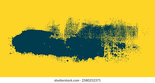 Abstract blue and yellow grunge texture background. grunge style vector illustration