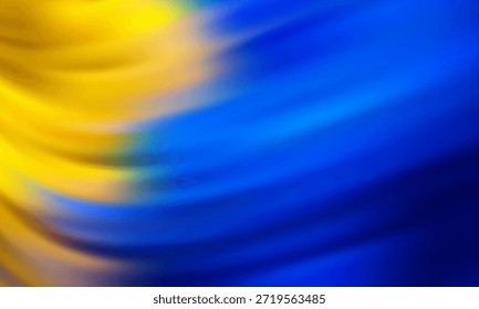 Abstract Blue and Yellow Striped Background for Technology, Design, and Creative Projects