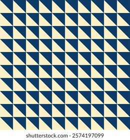 Abstract Blue Yellow Triangles Geometric Pattern Modern Shapes Background