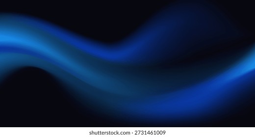 Imagem de fundo abstrata com gradiente azul-preto