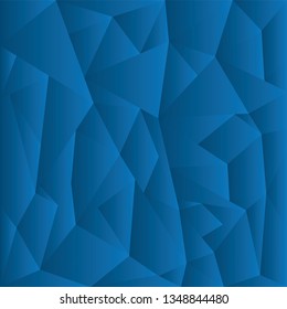 Abstract bluek color pattern of geometric shapes, Geometric triangular background, vector
