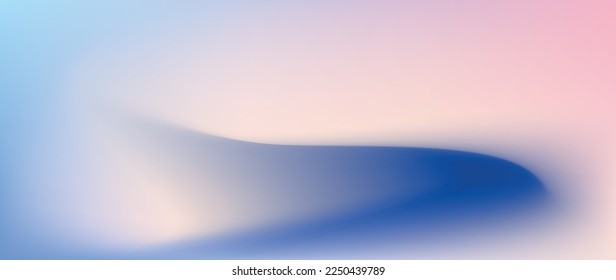 Abstract blue-pink background. Gradient design in vector. Suitable for banner, graphic design, poster and screensaver.
