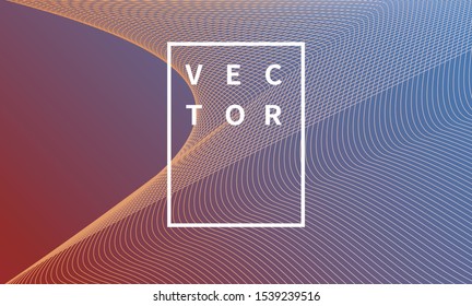 abstract blue-purple background with  transformed change of gold lines. Create a feeling of clean, high-quality and sophisticate. Web page, ui, cover, poster.  
