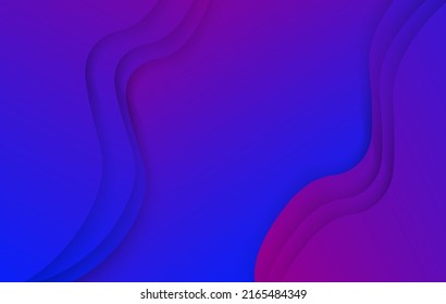 Abstract. Blue-purple geometric shape background. light and shadow. vector.