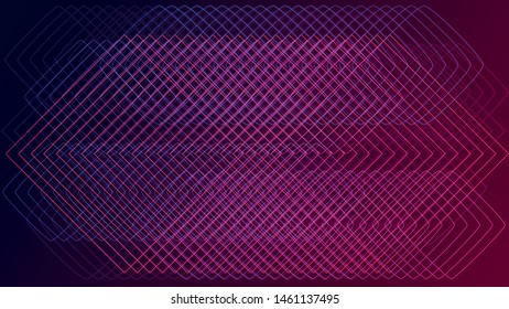 
abstract blue-red background with rhombuses