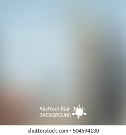 Abstract blur Background. Blurred color vector illustration.