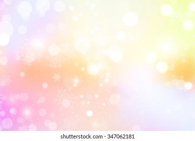 Abstract blur background. Bokeh lights texture for your design. Elegant blurred vector background.