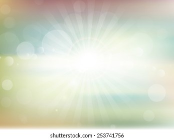 Abstract blur background with bokhe light effect