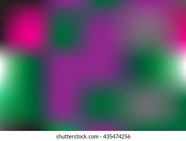 abstract blur background with multicolor green and purple