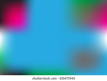abstract blur background with multicolor green and blue