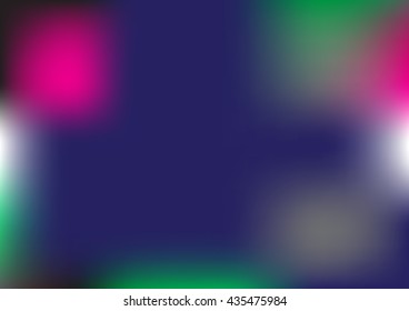 abstract blur background with multicolor green and blue