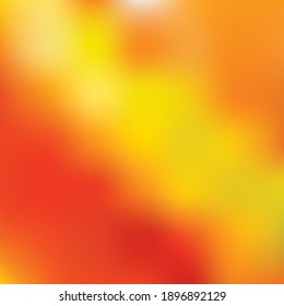 Abstract blur background. Red, orange and yellow mesh gradient, color power, pattern for you presentation, vector design wallpaper