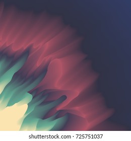 Abstract blur background. Vector illustration. Pastel pink, green, blue colors.