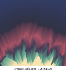 Abstract blur background. Vector illustration. Pastel pink, green, blue colors.