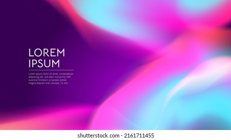 Abstract Blur background with vibrant colors