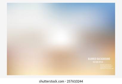 abstract blur background.colorful background burred wallpaper.vector illustration soft colored design backdrop template.