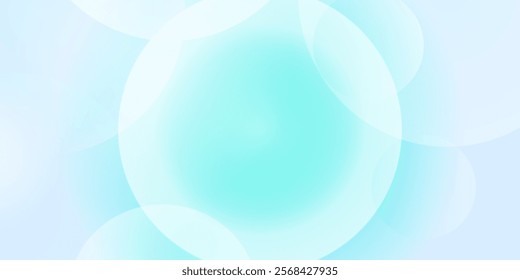 Abstract blur blue bokeh water texture background