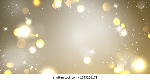 Abstraktes, unscharfes Bokeh-helles Hintergrundelement, das für die Dekoration verwendet werden kann.
