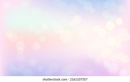 Abstract blur with bokeh light for background usage