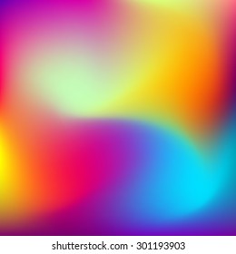 Abstract blur color gradient background for web, presentations and prints. Vector illustration.