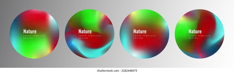 Abstract blur colored background. Decorative background for design brochure banners. Vector illustration