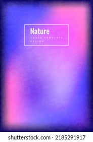 Abstract blur colored background. Decorative background for design brochure banners. Vector illustration