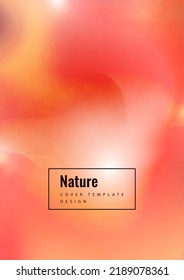 Abstract blur colored background. Decorative background for design brochure banners. Vector illustration