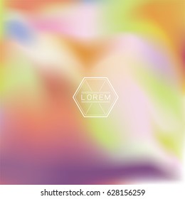Abstract blur colorful background. vector illustration