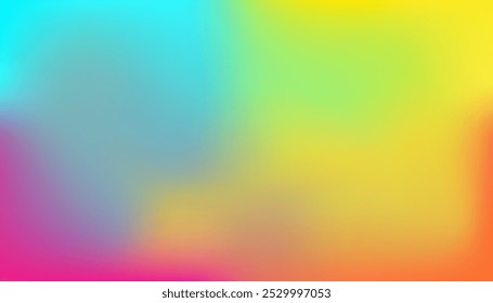 abstract blur colorful mesh color background with blank space for graphic design element Pro Vector