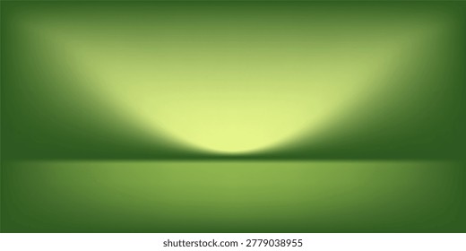 Abstract blur empty Green gradient Studio well use as background,website template,frame,business report
