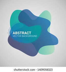 Abstract blur free form shapes color gradient. Fluid organic colorful shapes. Colors effect soft transition, vector illustration eps10. Abstract background