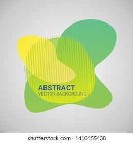 Abstract blur free form shapes color gradient. Fluid organic colorful shapes. Colors effect soft transition, vector illustration eps10. Abstract background