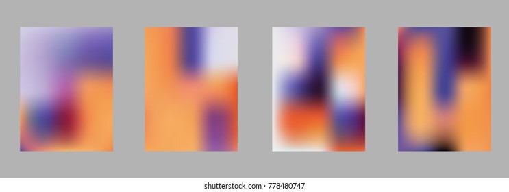 Abstract blur gradient background for deign concepts, wallpapers, web, presentations and prints. Vector illustration.