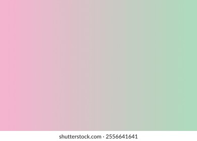 Abstract Blur gradient background with stripes. Gradient From Pink To Cyan, Chromatic Hues. Pink, Green, Cyan Gradient. Vector illustration