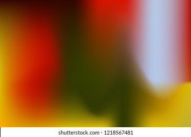 Abstract blur gradient background with trend olive ivory coral amber colors for deign concepts, wallpapers, web, presentations and prints. Vector illustration.