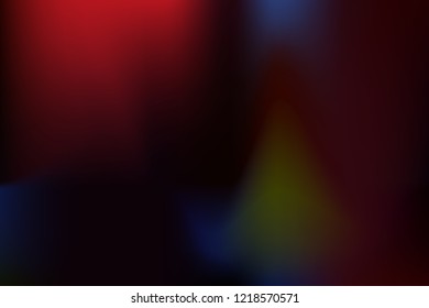 Abstract blur gradient background with trend coral navy black olive burgundy colors for deign concepts, wallpapers, web, presentations and prints. Vector illustration.